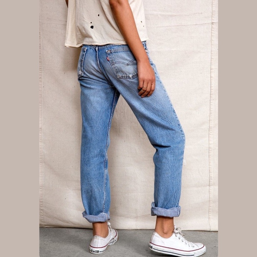 Vintage Levi’s 505 Denim Straight Cut Blue Jeans